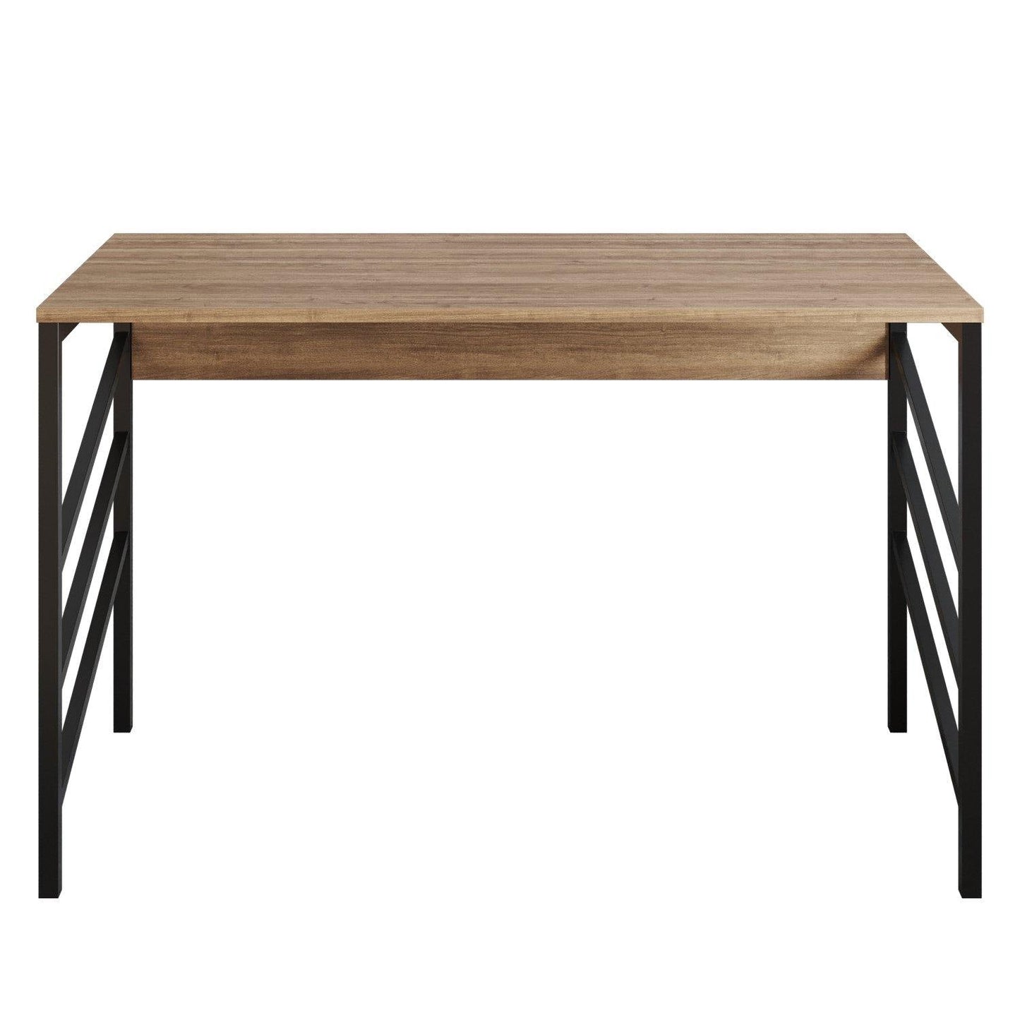 Tuna 47" Wide Metal Manufactured Wood Computer Desk
