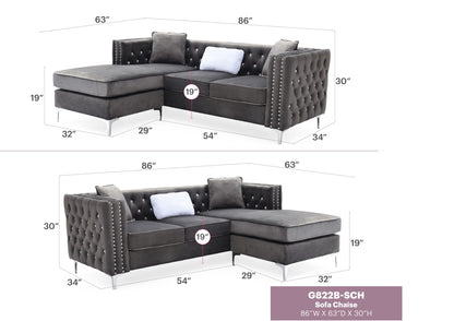 Paige - Sofa Chaise