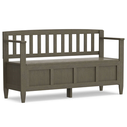 Brooklyn - Handcrafted Entryway Storage Bench