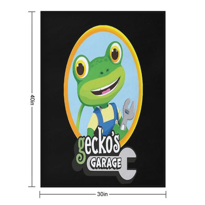 Kids Garage Gecko's GG Throw Blanket