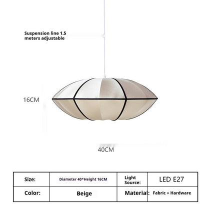 Simple And Modern Japanese Retro Pendant Light