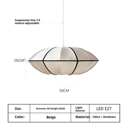 Simple And Modern Japanese Retro Pendant Light