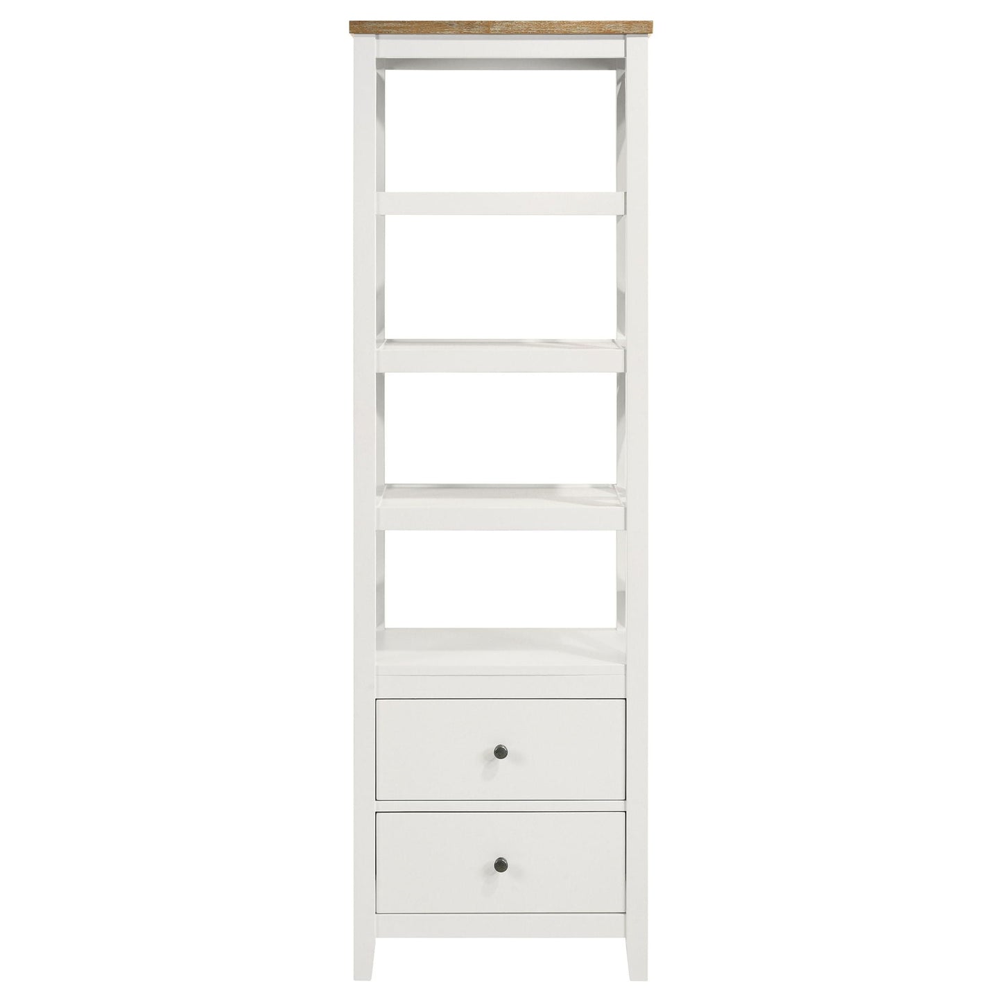Hollis 3-piece 67-inch TV Stand Entertainment Center White