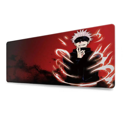 Satoru Gojo Anime Boy Mousepad Anime Mouse Pad Gamer XL Computer HD Home Mousepad XXL Mouse Mat Non-Slip