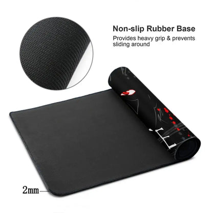 DEATH NOTE Mousepad INS Tide Large Thickened Mouse Pad Oversized Gaming Keyboard Notebook Table Mat for PC Computer Table