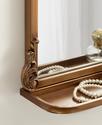 Arendahl Traditional Arch Mirror with Shelf