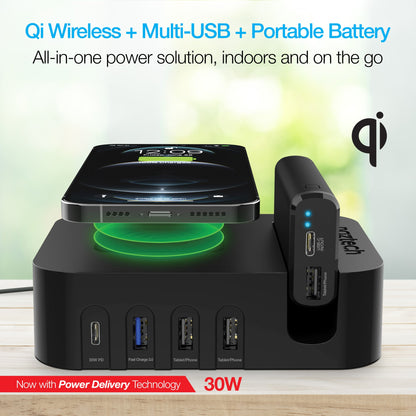 Naztech Ultimate Charging Station Pro to Charge 7 Devices Simultaneously