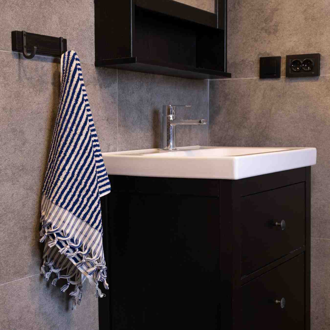 Striped Hand Towel