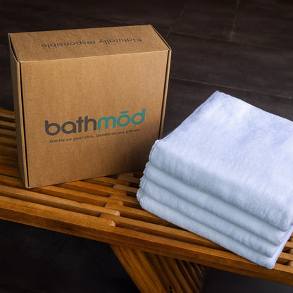 Luxury Organic Bath Towels (Four Pack)